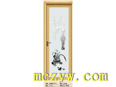 铝合金88料重型豪华平开门佛山铝合金门生产基地图2