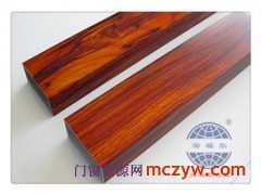平开门木纹铝材图1