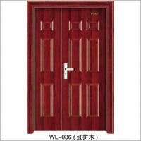 WL-036(红拼木)钢木室内门