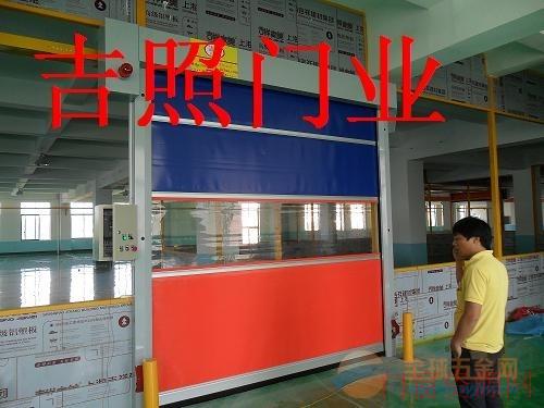 自动快速门通道用自动感应卷帘门pvc快速卷帘门提升门堆积门自动快速门