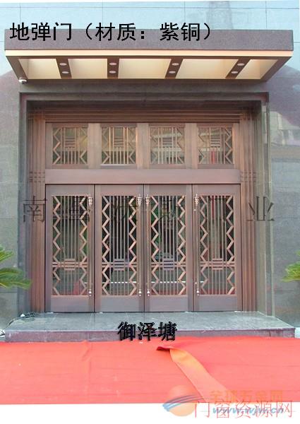 双层地弹门