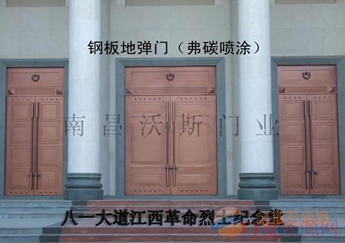 双层地弹门