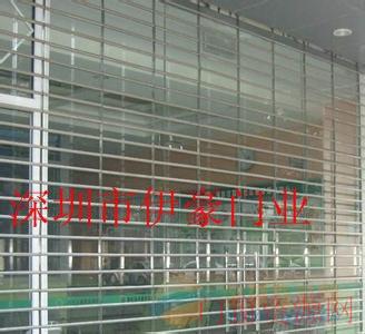 深圳不锈钢通花卷闸门 不锈钢镂空电动卷闸门 银行防盗卷帘门