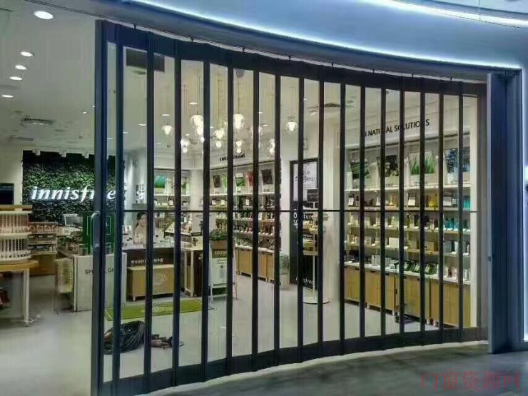 惠州商场透亮推拉水晶折叠门全省发货部分地区包安装