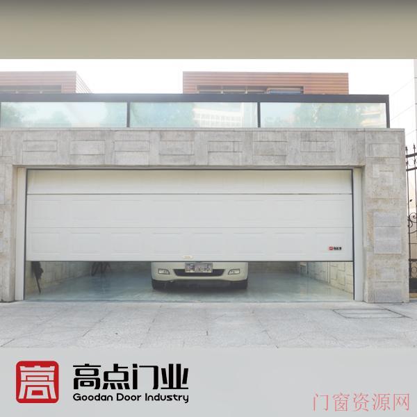 福建自建房车库门电动翻板提升门