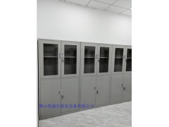 广东实验室文件柜玻璃文件柜定做办公钢柜双节文件柜组装