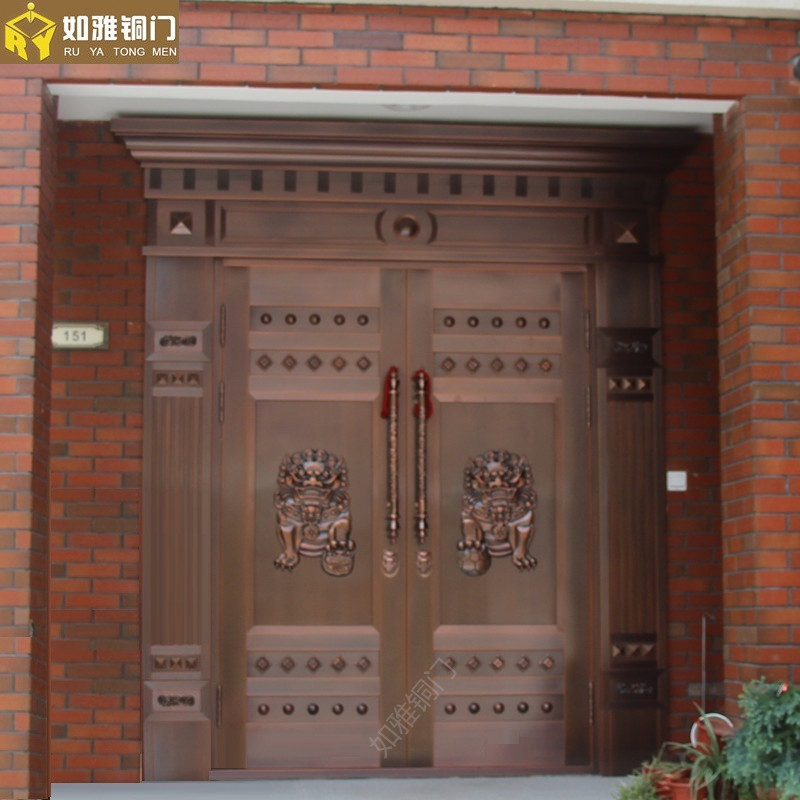 铜门|天津铜门|别墅大铜门报价