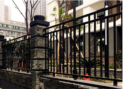 宜春市机关单位外围墙护栏锌钢护栏低