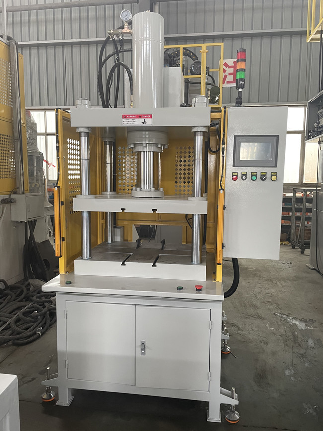 四柱数压切边机厦门铝制品压铸件冲边机