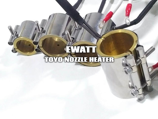 东洋TOYO注塑机射嘴铜套弹簧喷嘴加热圈3040220v350w2m