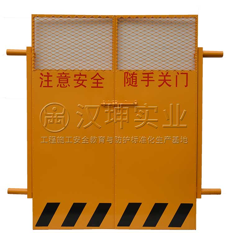 云南工地电梯安全门北京施工升降机门
