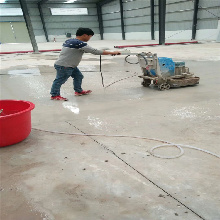 佛山九江工厂旧地面翻新旧地面打磨翻新水泥地固化