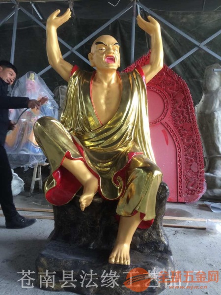 十八罗汉佛像树脂玻璃钢制作十八罗汉佛像树脂玻璃钢制作