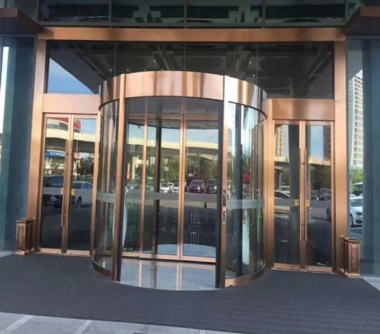 云浮不锈钢旋转门报价不锈钢旋转门