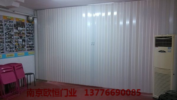 南京PVC折叠门塑钢折叠门豪华移门直销