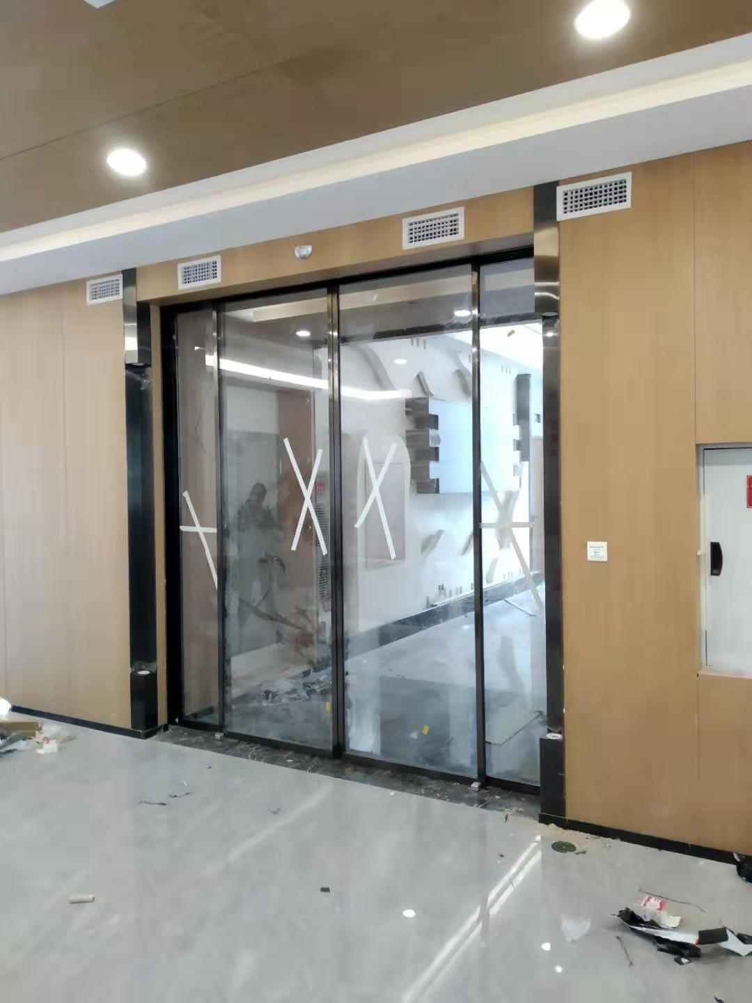 重庆市自动门感应门玻璃平移电动门办公室门禁系统安装
