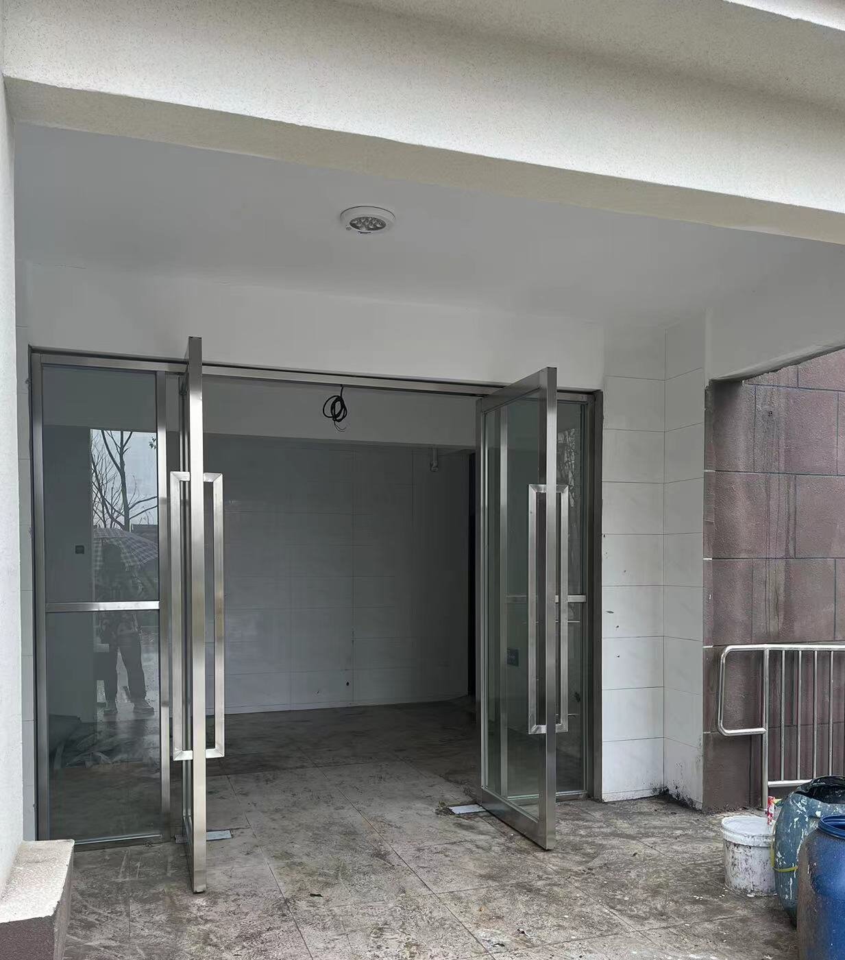 铜陵感应门自动门写字楼感应门建承定制