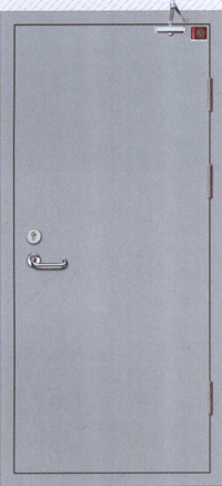 单扇钢质门